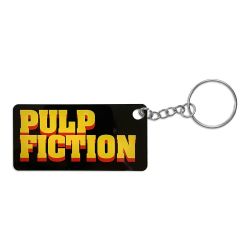 Pulp Fiction Logo Keychain